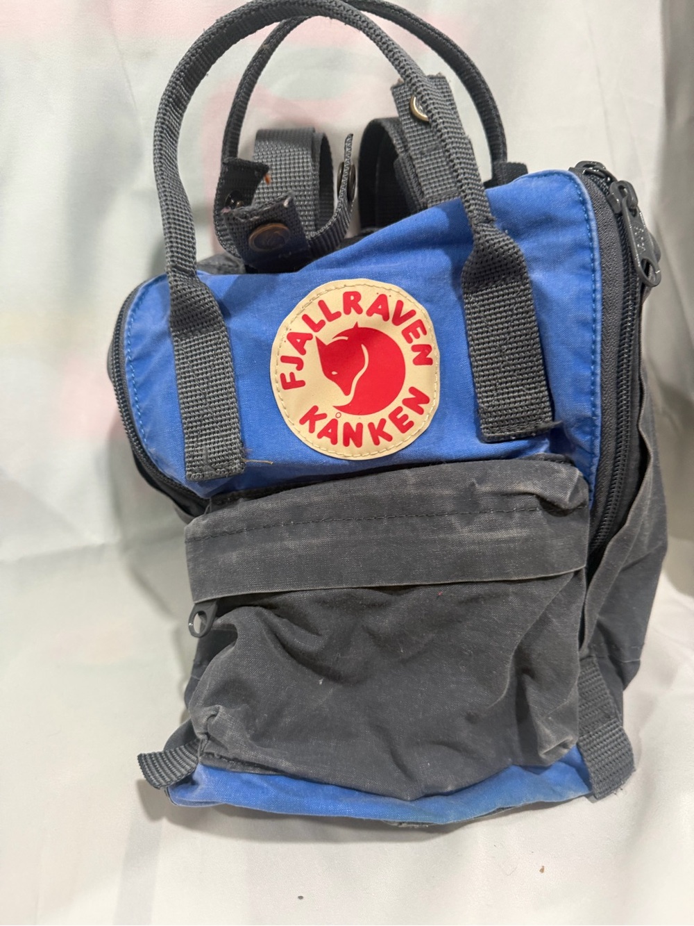 Mini Backpack - Blue and Black